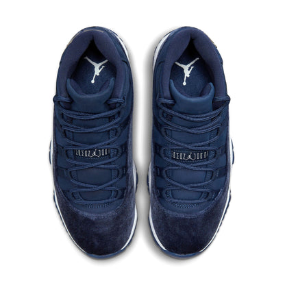 Air Jordan 11 Retro Wmns 'Midnight Navy Velvet' — UK 2.5 | EU 35.5 | US 5 — Top View