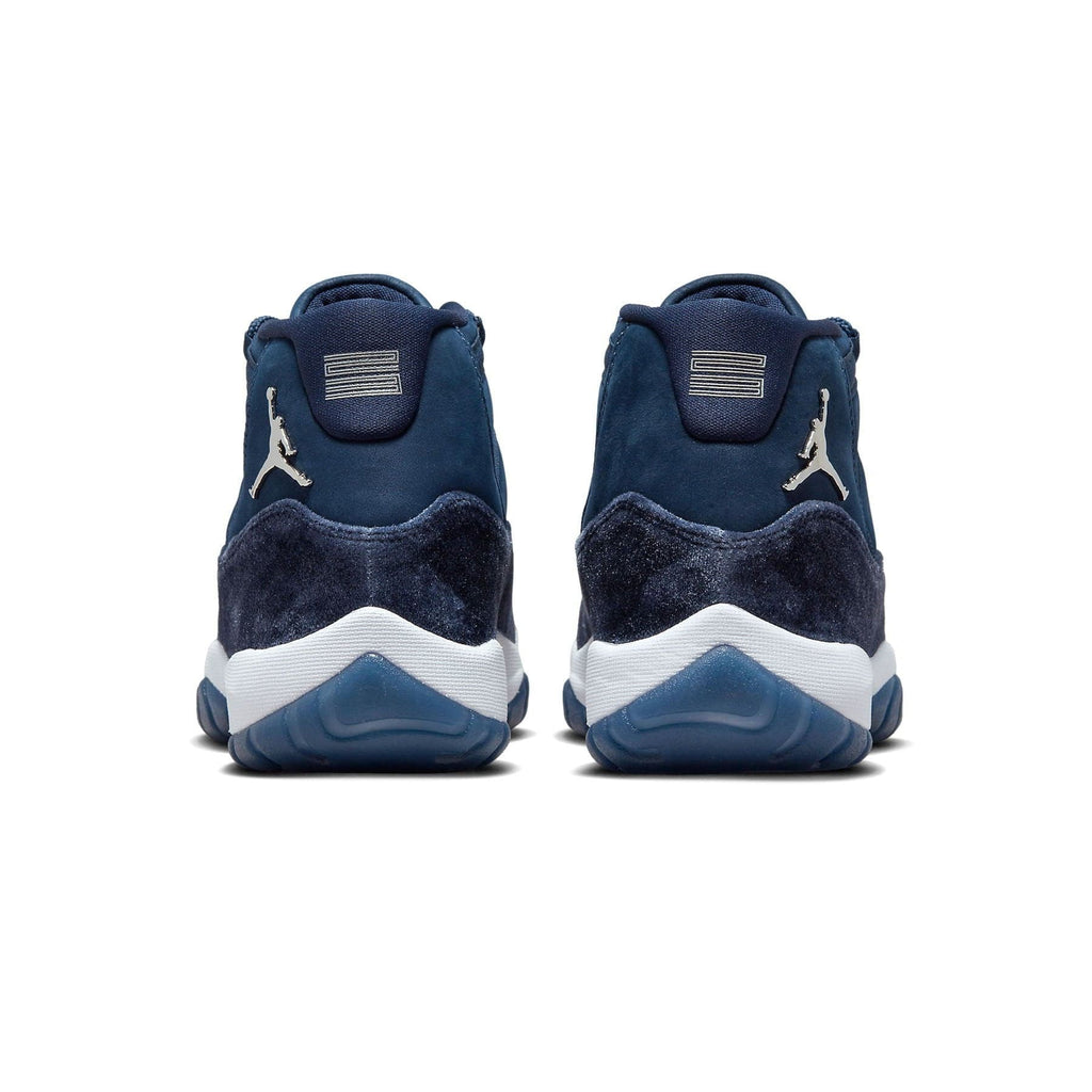 Air Jordan 11 Retro Wmns 'Midnight Navy Velvet' — UK 2.5 | EU 35.5 | US 5 — Back View