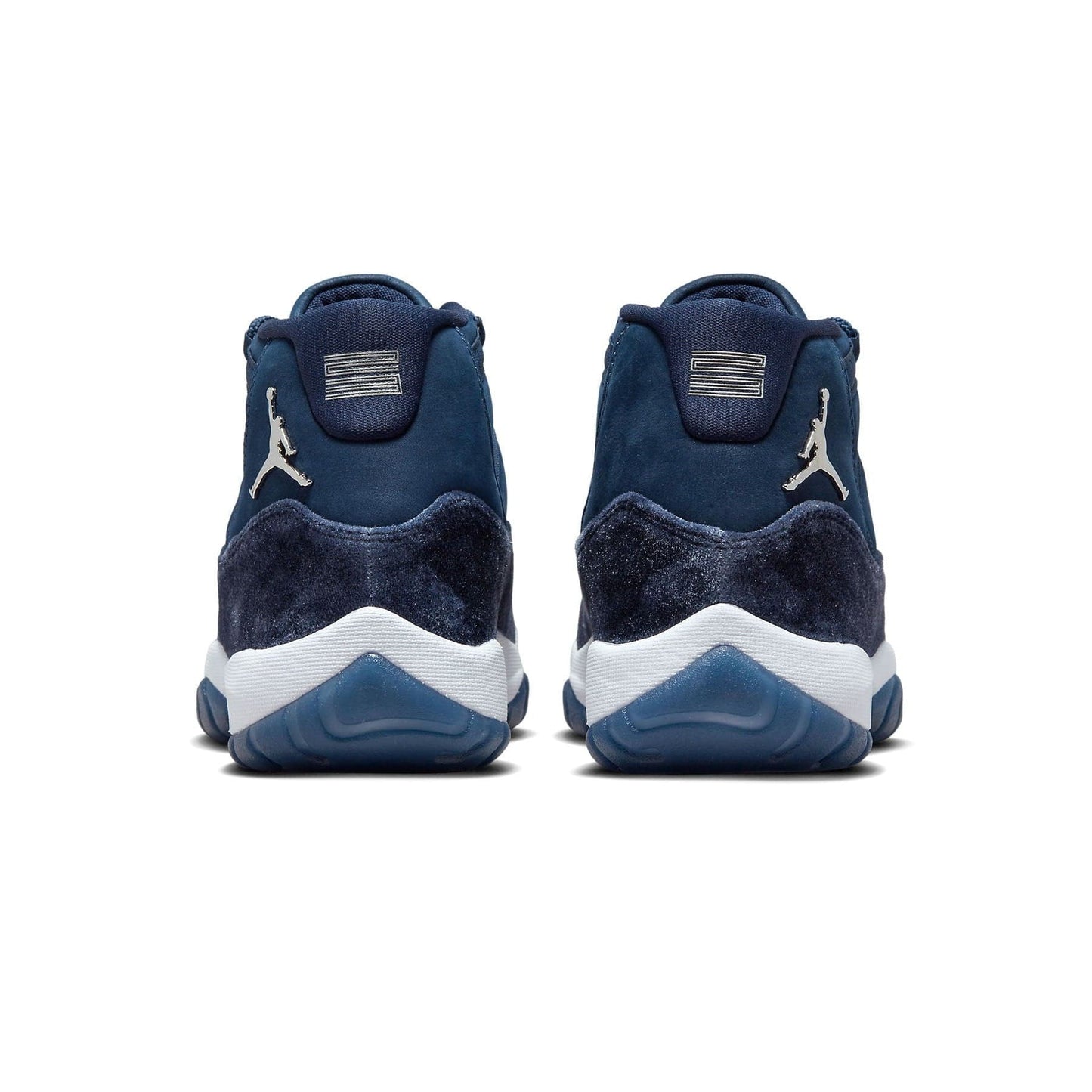 Air Jordan 11 Retro Wmns 'Midnight Navy Velvet' — UK 2.5 | EU 35.5 | US 5 — Back View