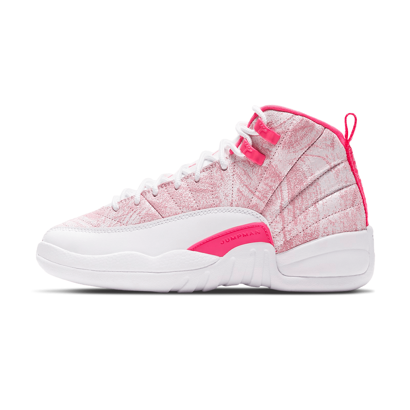 Air Jordan 12 Retro GS 'Arctic Pink' — UK 13.5 | EU 32 | US 1Y — Front View