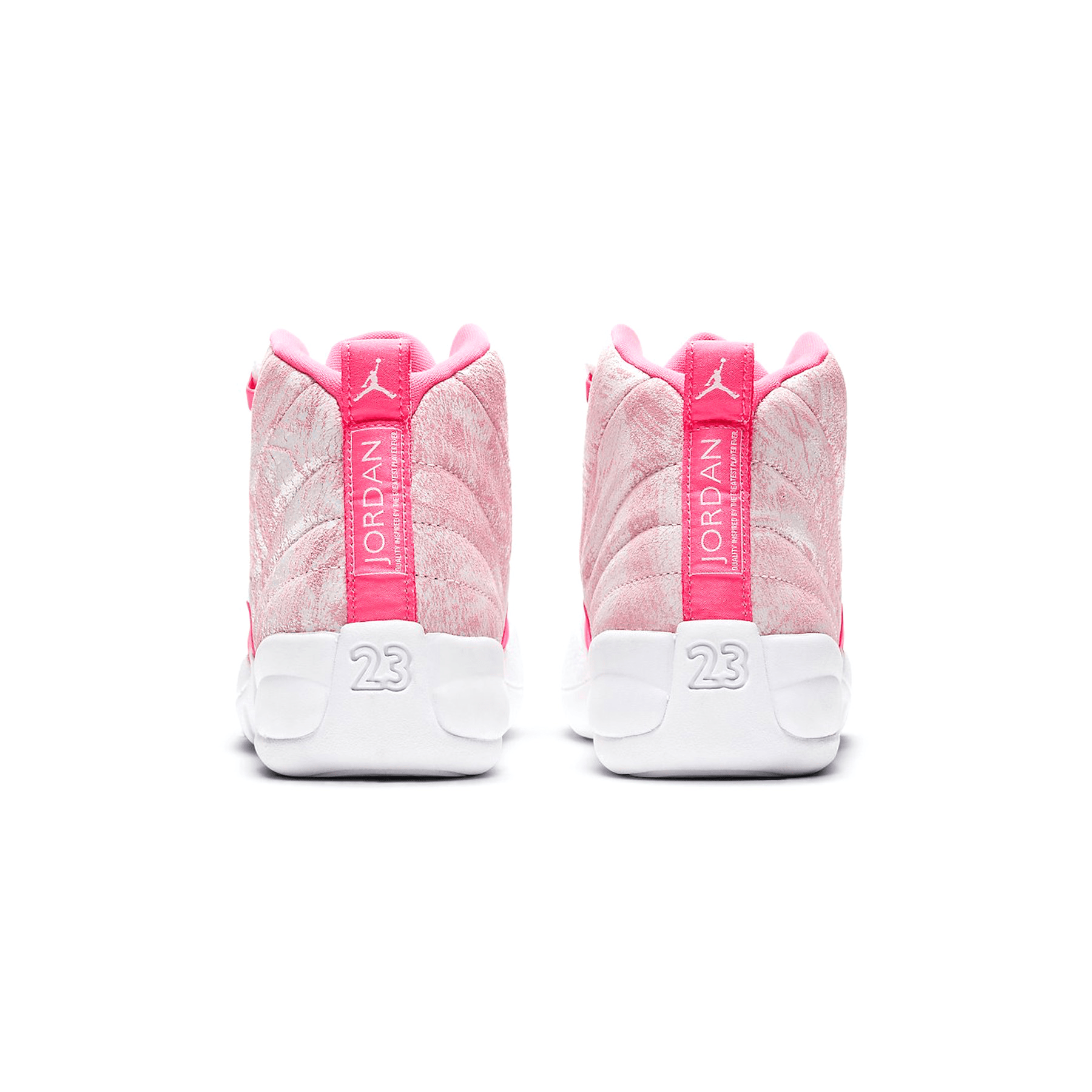 Air Jordan 12 Retro GS 'Arctic Pink' — UK 13.5 | EU 32 | US 1Y — Top View
