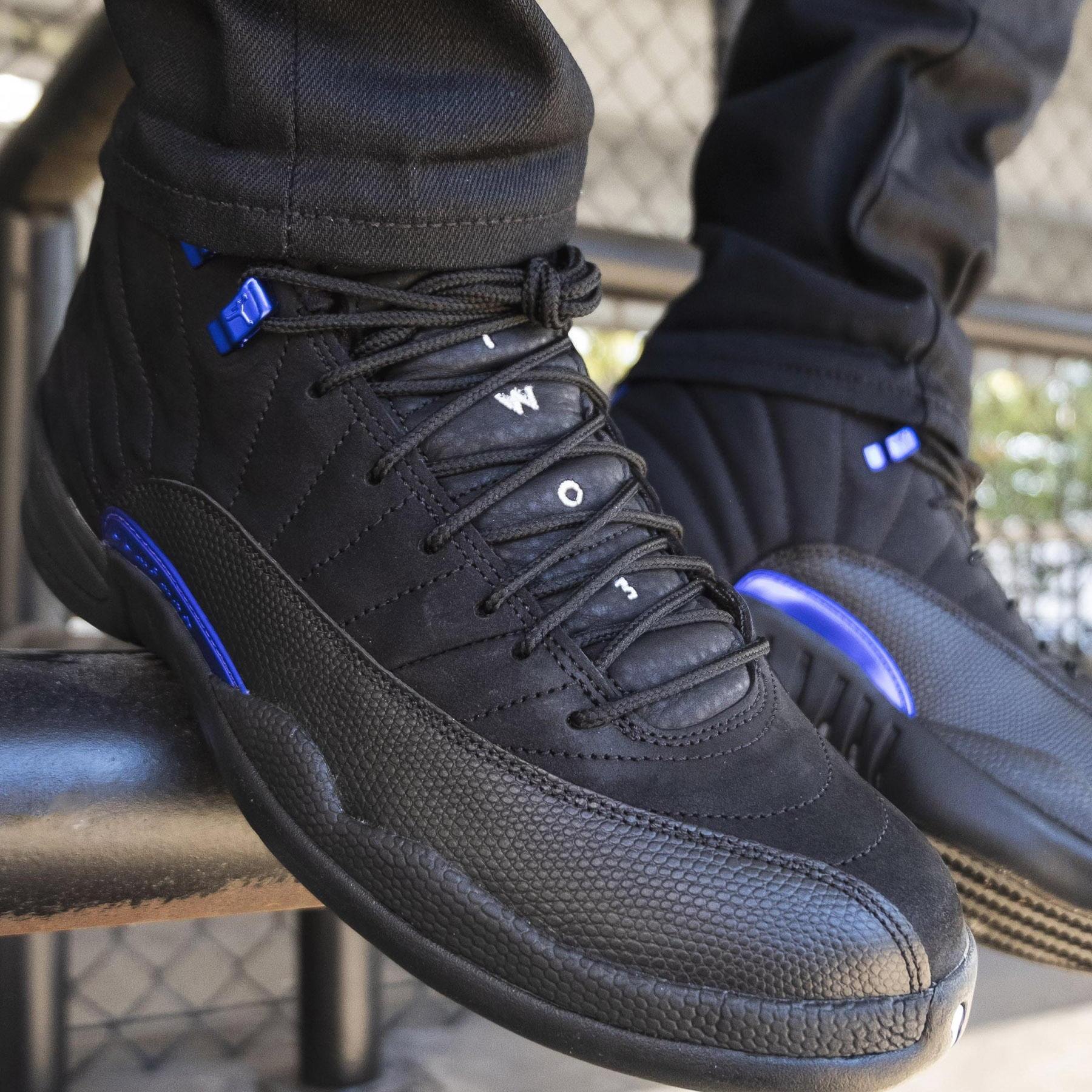 Air Jordan 12 Retro 'Dark Concord' — UK 3 | EU 35.5 | US 3.5 — Lifestyle View
