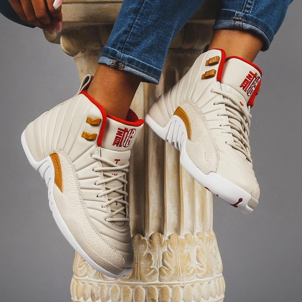 Air Jordan 12 Retro CNY GS Chinese New Year 2017 — UK 13.5 | EU 32 | US 1Y — Alternate View 8