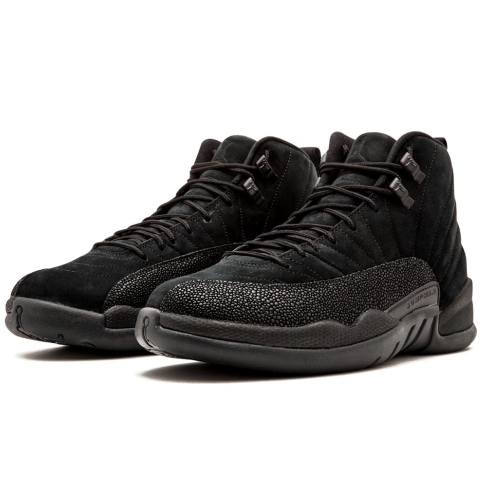 Air Jordan 12 Retro OVO Black-Metallic Gold — UK 3 | EU 35.5 | US 3.5 — Side View