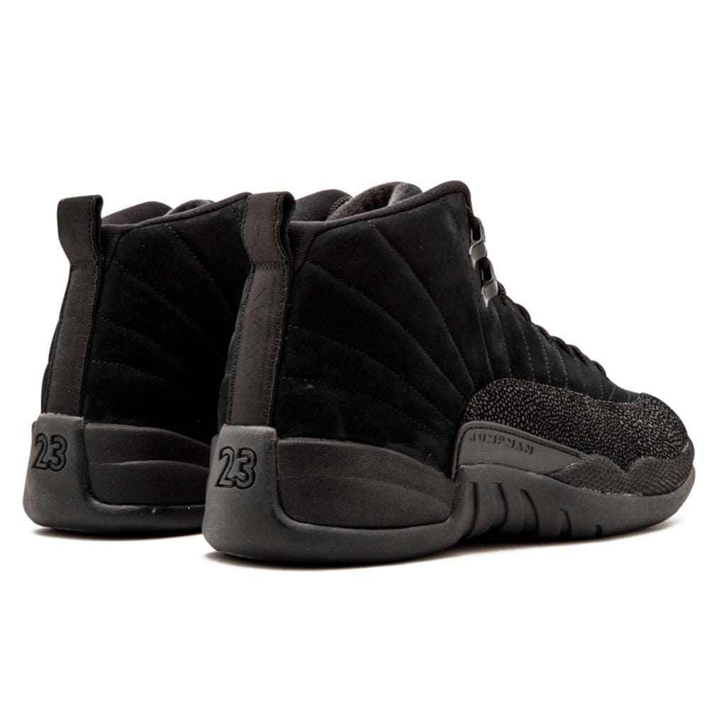 Air Jordan 12 Retro OVO Black-Metallic Gold — UK 3 | EU 35.5 | US 3.5 — Back View