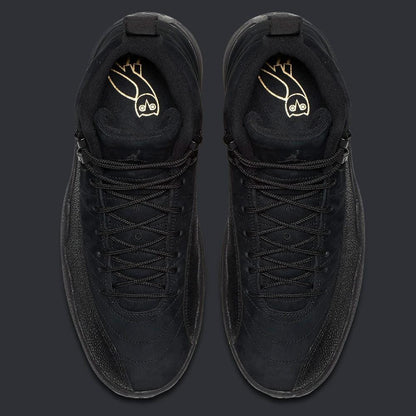 Air Jordan 12 Retro OVO Black-Metallic Gold — UK 3 | EU 35.5 | US 3.5 — Lifestyle View