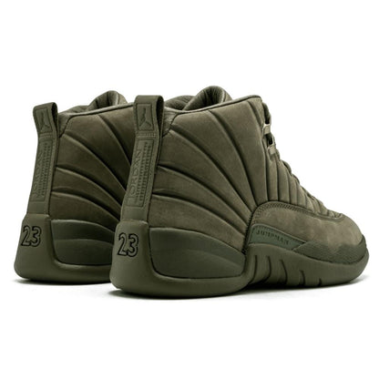 Public School x Air Jordan 12 Retro 'Milan' — UK 3 | EU 35.5 | US 3.5 — Top View