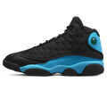 Air Jordan 13 Retro 'Black University Blue' — UK 3 | EU 35.5 | US 3.5 — Front View