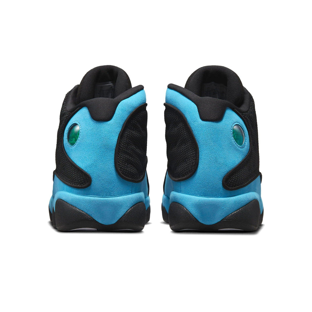 Air Jordan 13 Retro 'Black University Blue' — UK 3 | EU 35.5 | US 3.5 — Top View