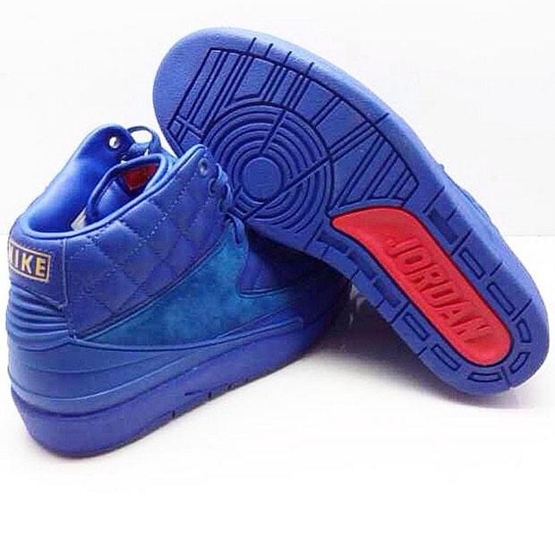 Just Don x Air Jordan 2 Retro — UK 3 | EU 35.5 | US 3.5 — Top View