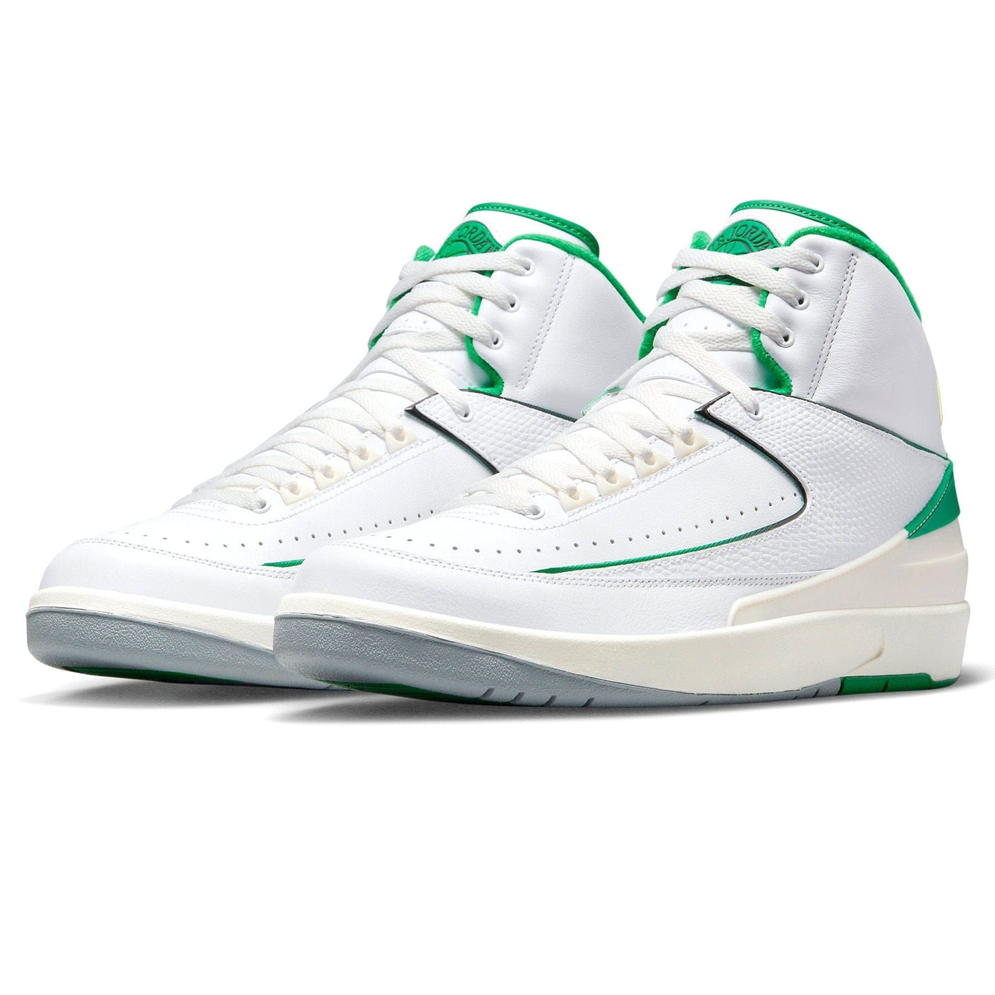 Air Jordan 2 Retro 'Lucky Green' — UK 3 | EU 35.5 | US 3.5 — Side View