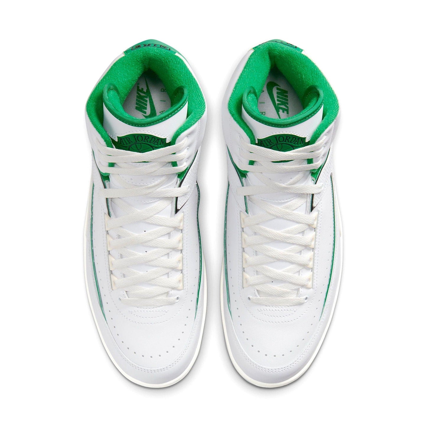 Air Jordan 2 Retro 'Lucky Green' — UK 3 | EU 35.5 | US 3.5 — Back View