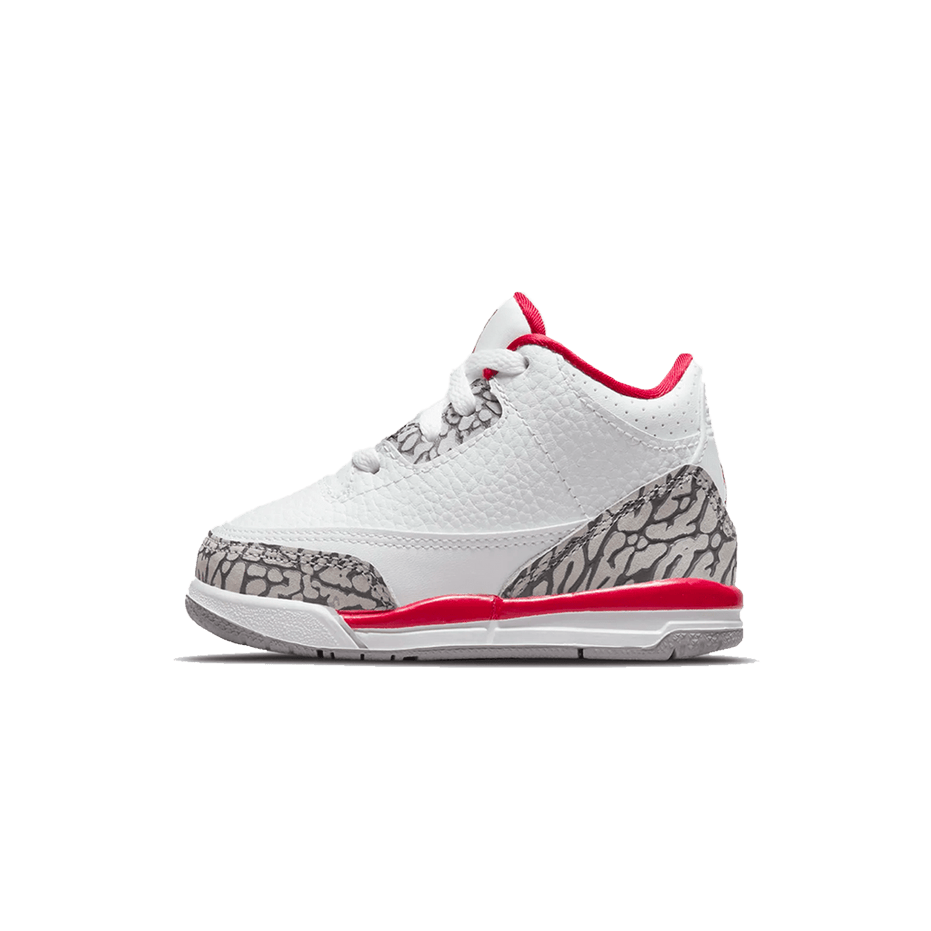 Air Jordan 3 Retro TD 'Cardinal Red' — UK 0C | EU 15 | US 0C — Front View