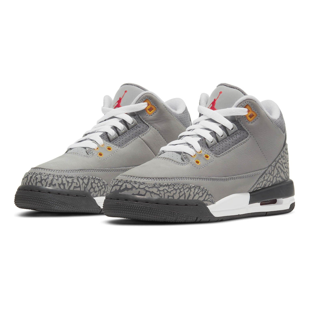 Air Jordan 3 Retro GS 'Cool Grey' 2021 — UK 13.5 | EU 32 | US 1Y — Side View