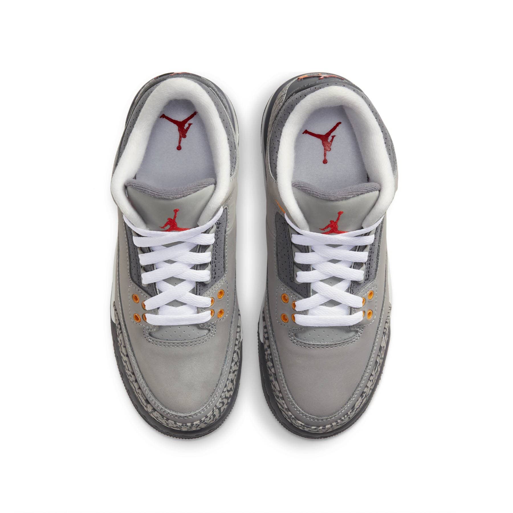 Air Jordan 3 Retro GS 'Cool Grey' 2021 — UK 13.5 | EU 32 | US 1Y — Back View