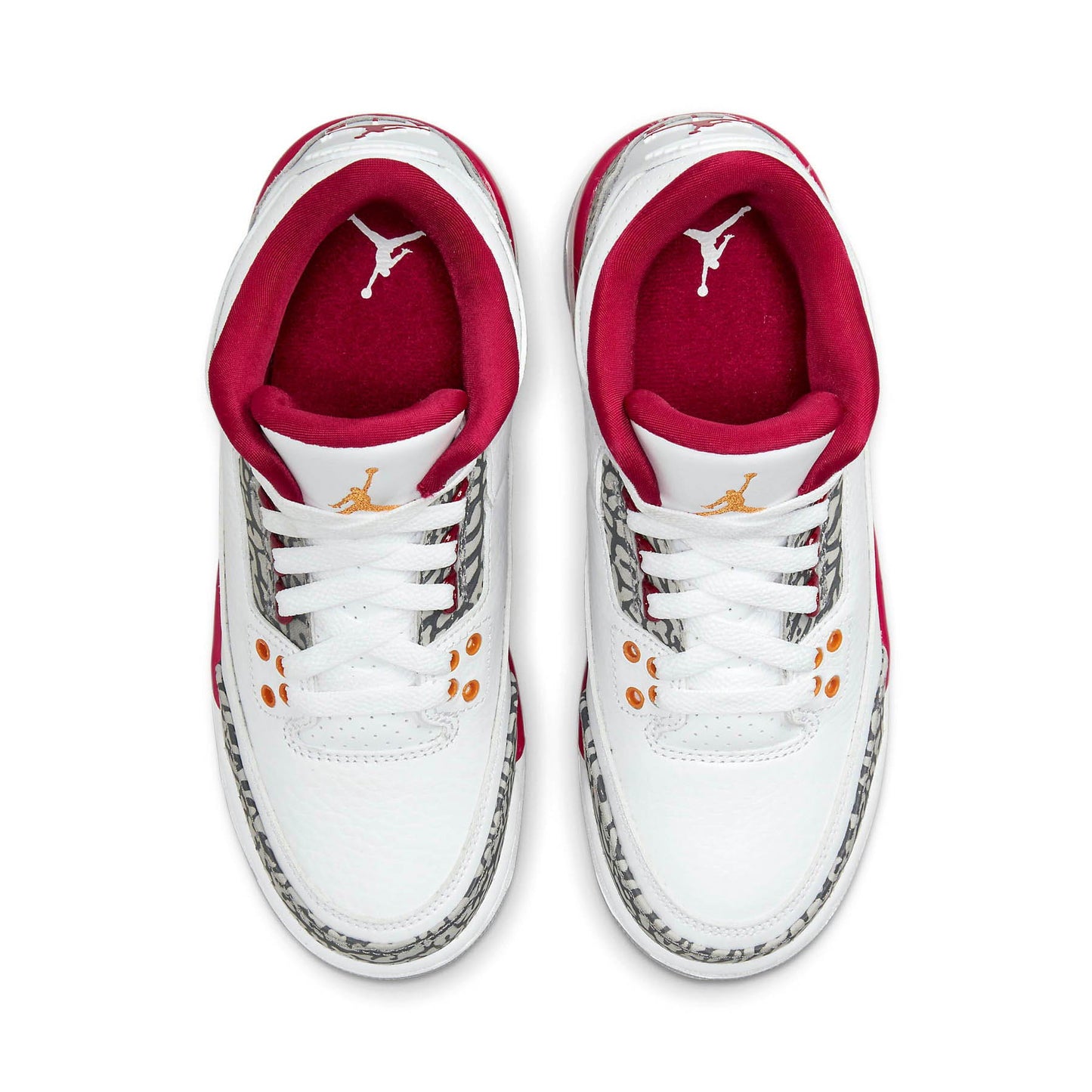Air Jordan 3 Retro 'Cardinal Red' — UK 3 | EU 35.5 | US 3.5 — Back View