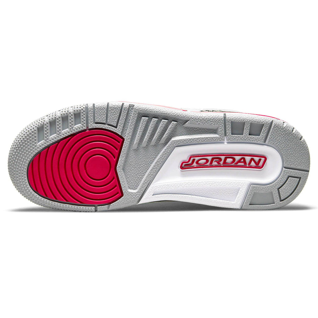 Air Jordan 3 Retro 'Cardinal Red' — UK 3 | EU 35.5 | US 3.5 — Detail View