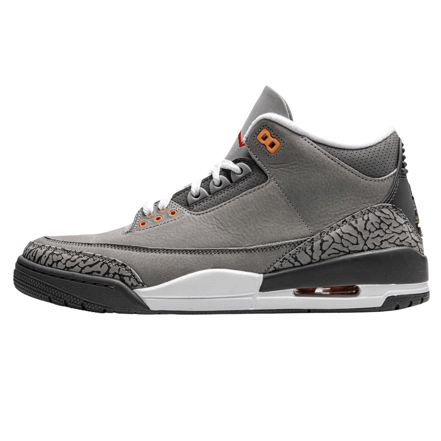 Air Jordan 3 Retro 'Cool Grey' 2021 — UK 3 | EU 35.5 | US 3.5 — Front View