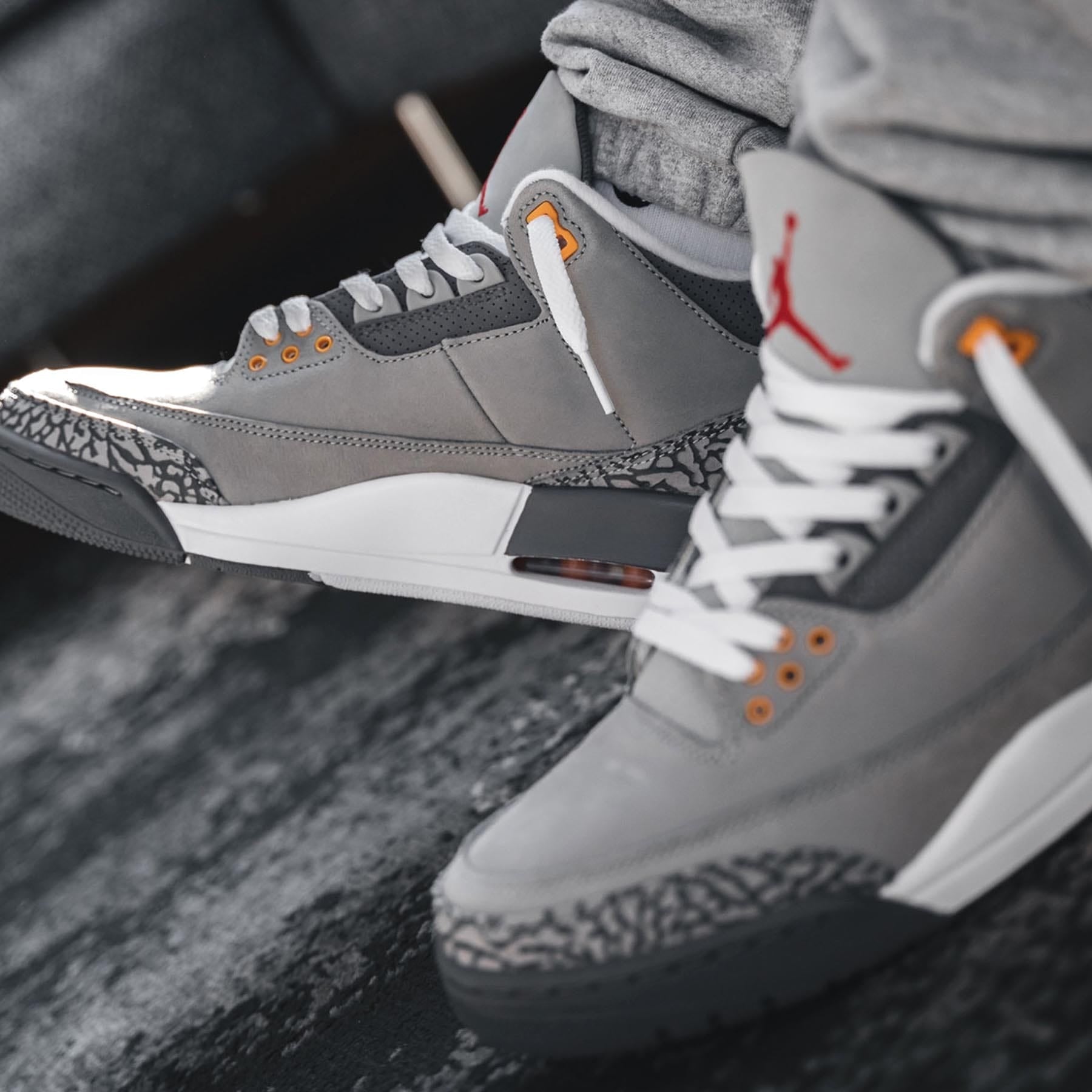 Air Jordan 3 Retro 'Cool Grey' 2021 — UK 3 | EU 35.5 | US 3.5 — Alternate View 7