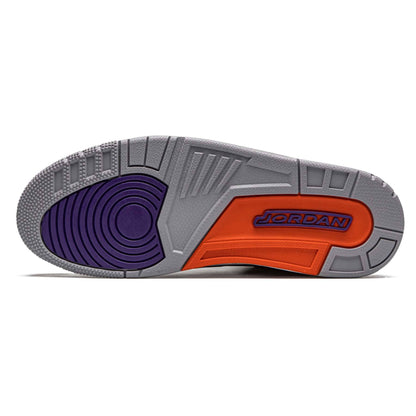 Air Jordan 3 Retro 'Court Purple' — UK 3 | EU 35.5 | US 3.5 — Detail View