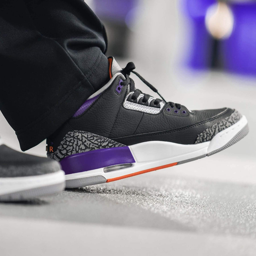Air Jordan 3 Retro 'Court Purple' — UK 3 | EU 35.5 | US 3.5 — Alternate View 8