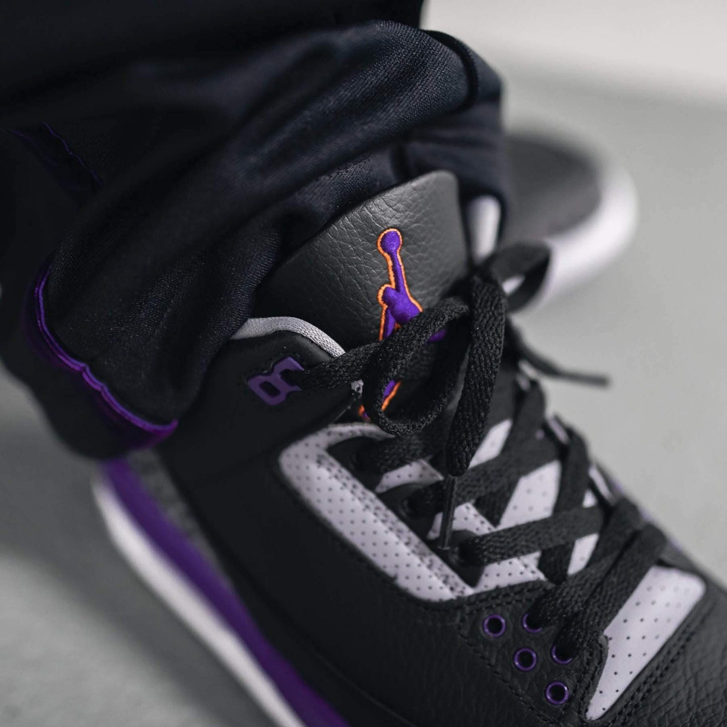 Air Jordan 3 Retro 'Court Purple' — UK 3 | EU 35.5 | US 3.5 — Alternate View 7