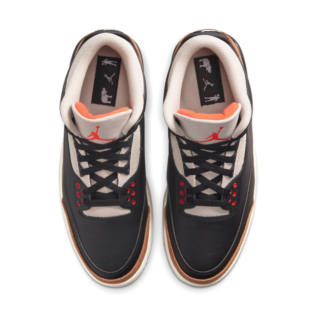 Air Jordan 3 Retro 'Desert Elephant' — UK 3 | EU 35.5 | US 3.5 — Back View