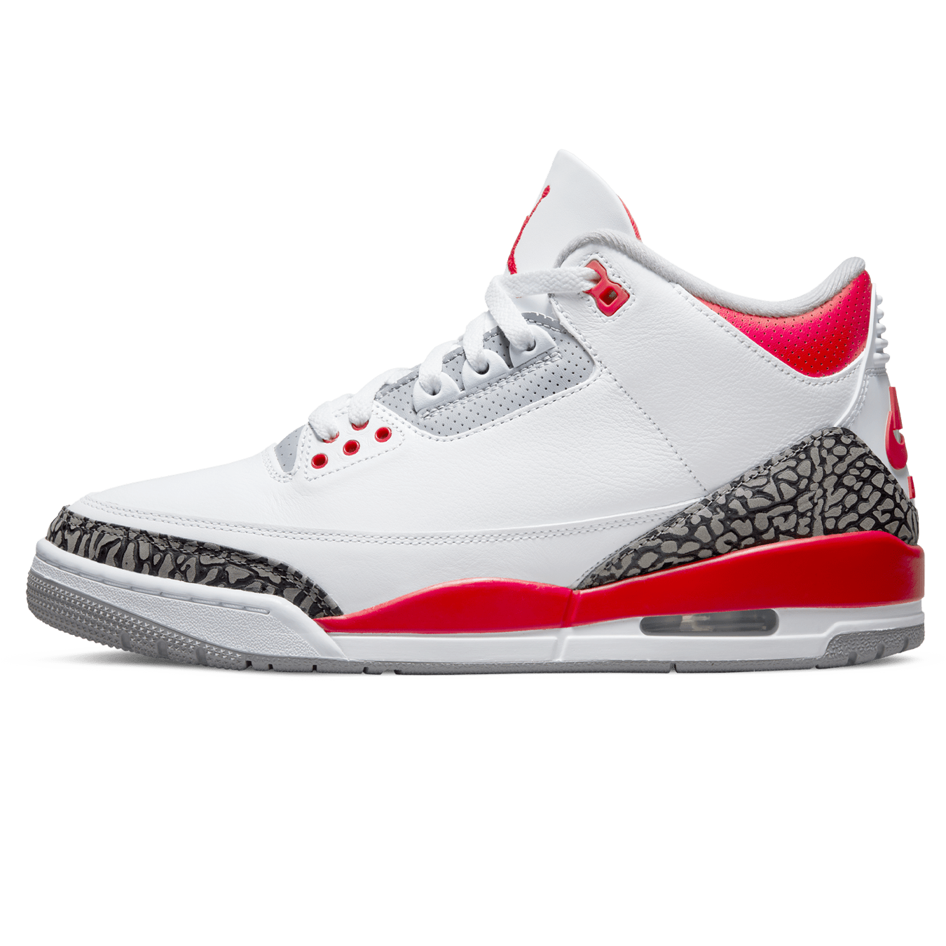 Air Jordan 3 Retro 'Fire Red' 2022 — UK 3 | EU 35.5 | US 3.5 — Front View