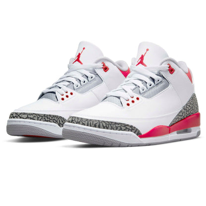 Air Jordan 3 Retro 'Fire Red' 2022 — UK 3 | EU 35.5 | US 3.5 — Side View
