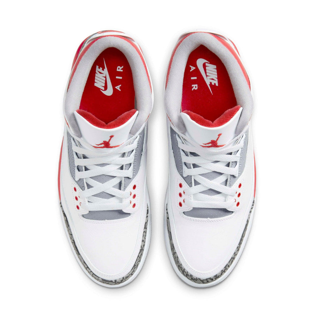 Air Jordan 3 Retro 'Fire Red' 2022 — UK 3 | EU 35.5 | US 3.5 — Back View