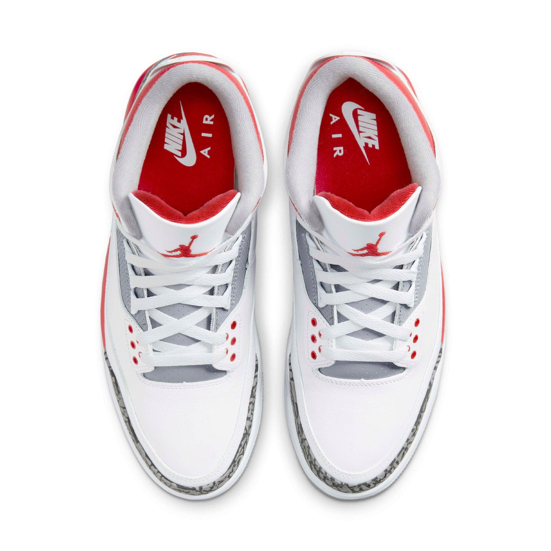 Air Jordan 3 Retro 'Fire Red' 2022 — UK 3 | EU 35.5 | US 3.5 — Back View