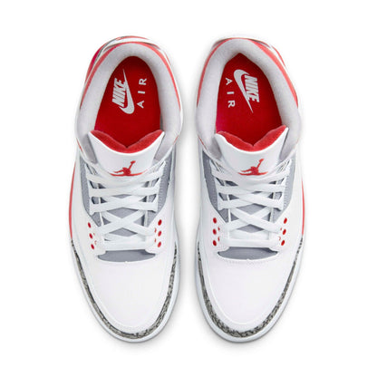 Air Jordan 3 Retro 'Fire Red' 2022 — UK 3 | EU 35.5 | US 3.5 — Back View