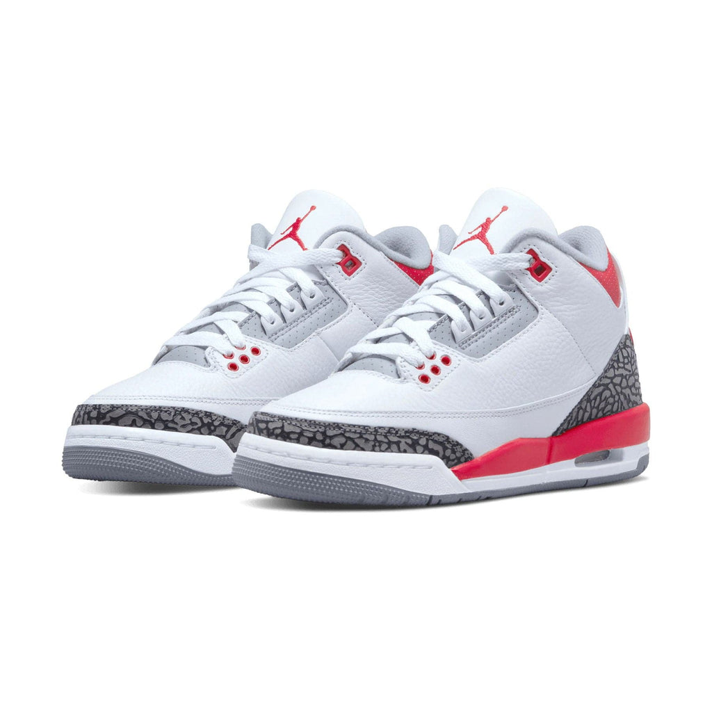 Air Jordan 3 Retro GS 'Fire Red' 2022 — UK 13.5 | EU 32 | US 1Y — Back View
