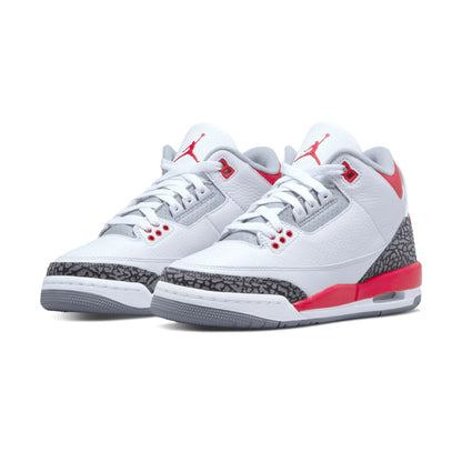 Air Jordan 3 Retro GS 'Fire Red' 2022 — UK 13.5 | EU 32 | US 1Y — Back View