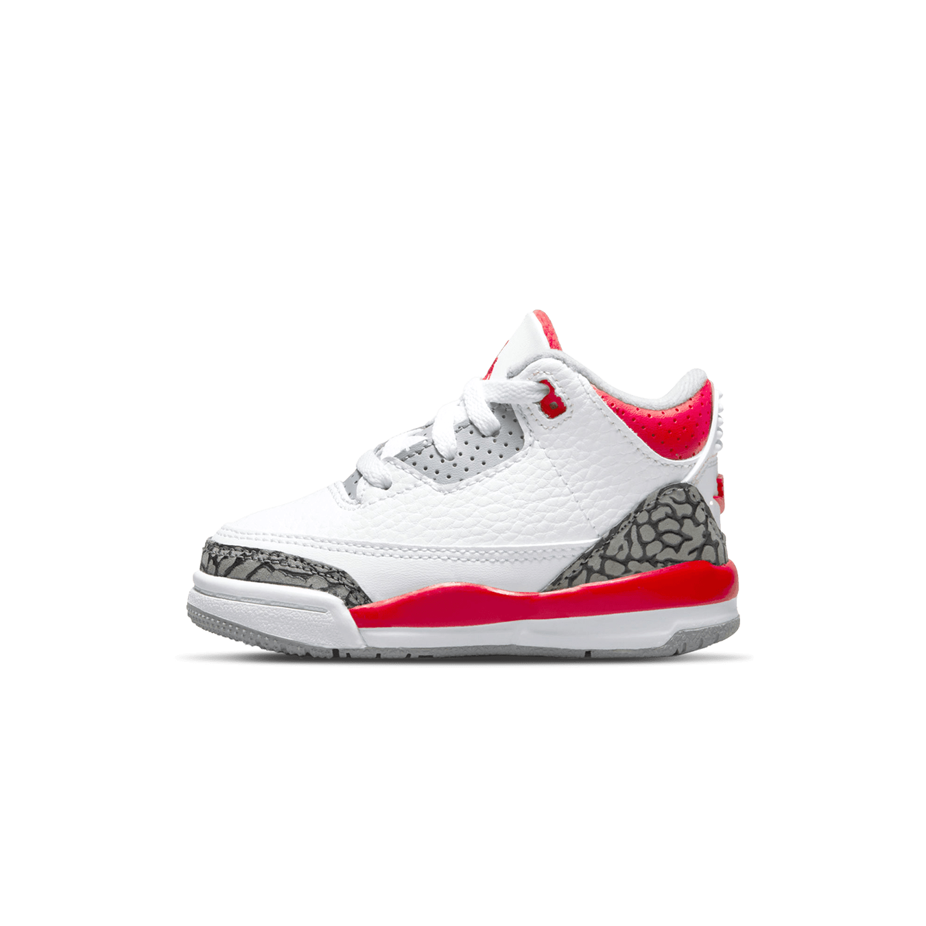 Air Jordan 3 Retro TD 'Fire Red' 2022 — UK 0C | EU 15 | US 0C — Front View