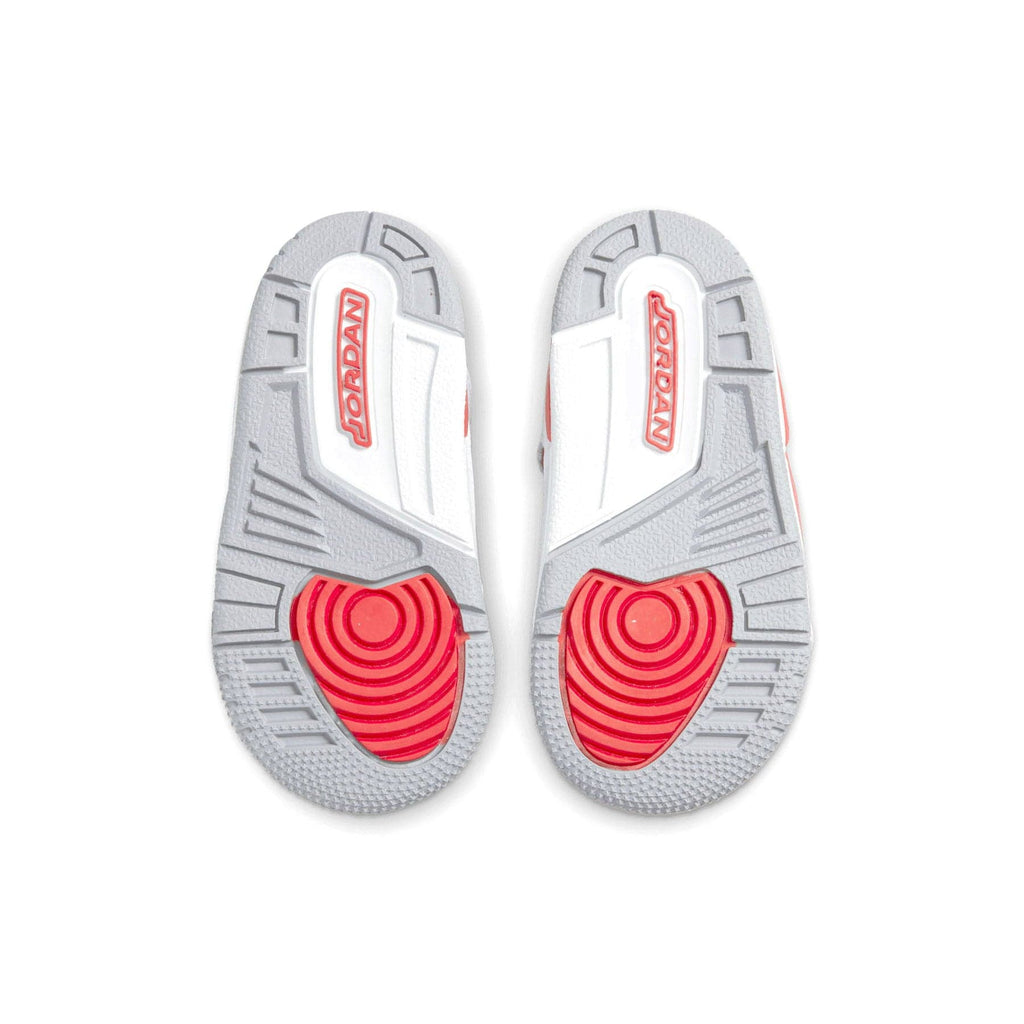 Air Jordan 3 Retro TD 'Fire Red' 2022 — UK 0C | EU 15 | US 0C — Back View