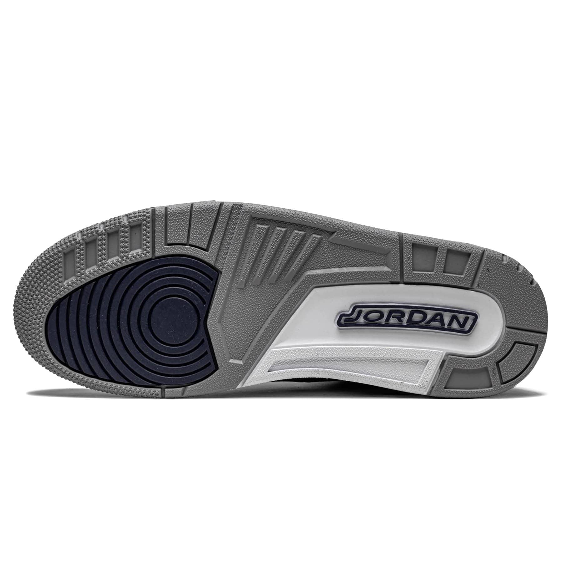 Air Jordan 3 Retro 'Georgetown' — UK 3 | EU 35.5 | US 3.5 — Detail View
