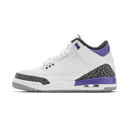 Air Jordan 3 Retro GS 'Dark Iris' — UK 13.5 | EU 32 | US 1Y — Front View