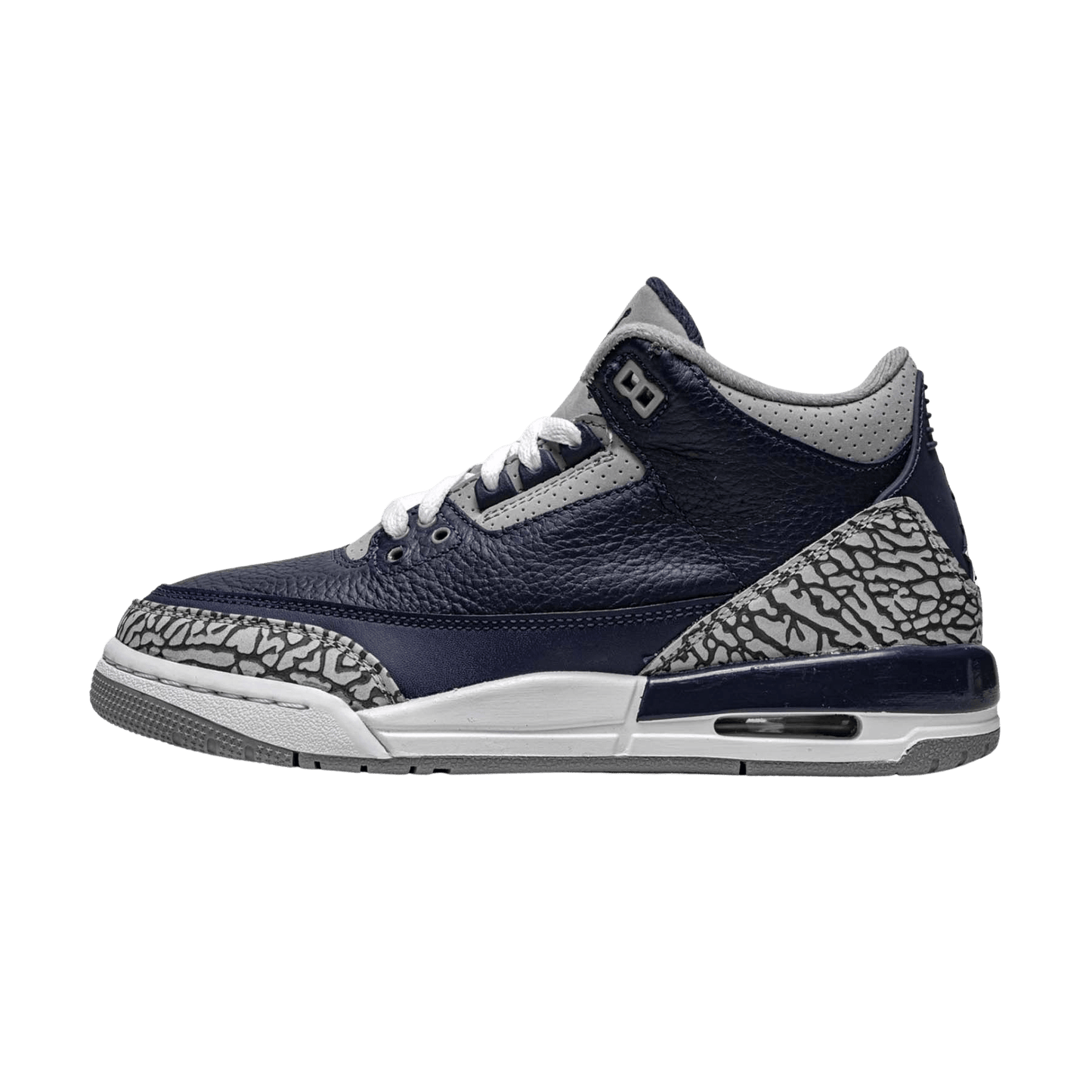 Air Jordan 3 Retro GS 'Georgetown' — UK 13.5 | EU 32 | US 1Y — Front View