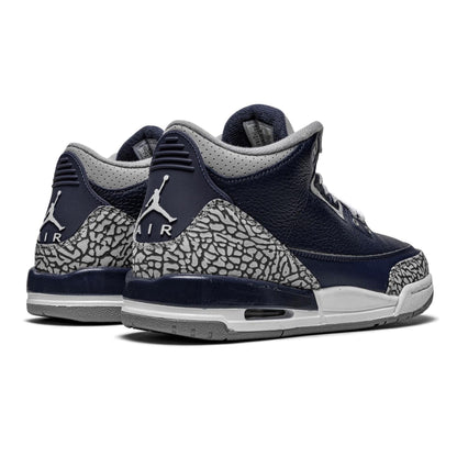 Air Jordan 3 Retro GS 'Georgetown' — UK 13.5 | EU 32 | US 1Y — Back View