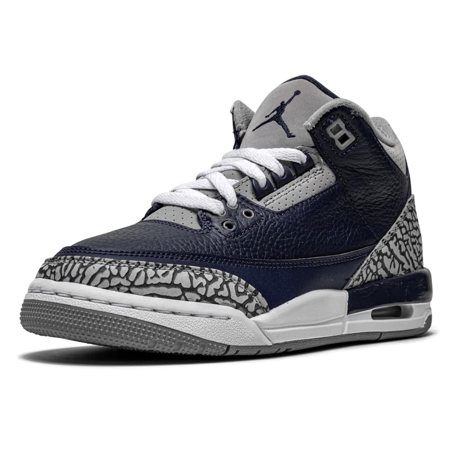Air Jordan 3 Retro GS 'Georgetown' — UK 13.5 | EU 32 | US 1Y — Top View