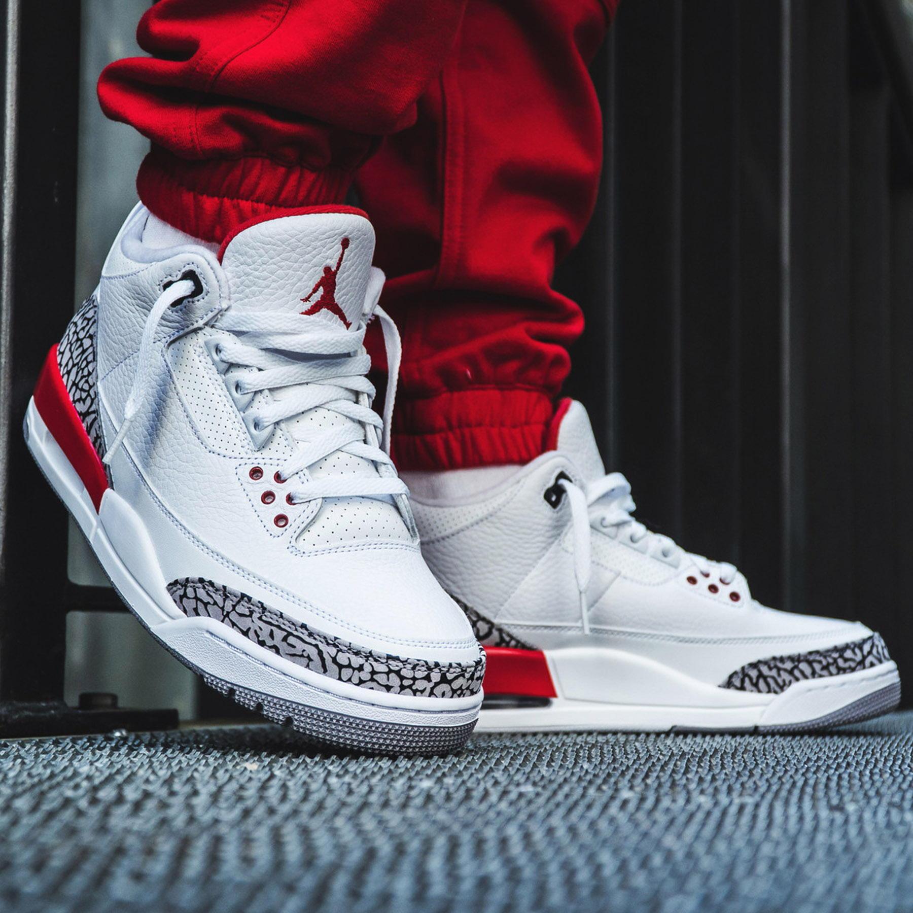 Air Jordan 3 Retro 'Hall of Fame' — UK 3 | EU 35.5 | US 3.5 — Top View
