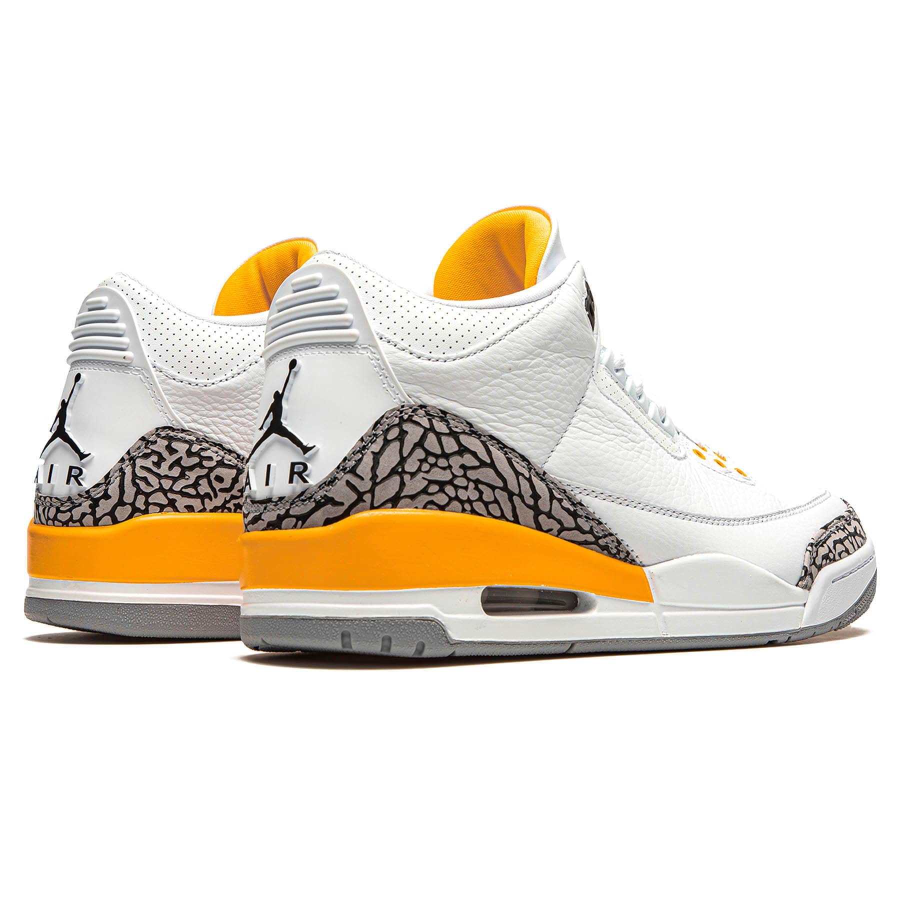 Air Jordan 3 Retro Wmns 'Laser Orange' — UK 2.5 | EU 35.5 | US 5 — Back View