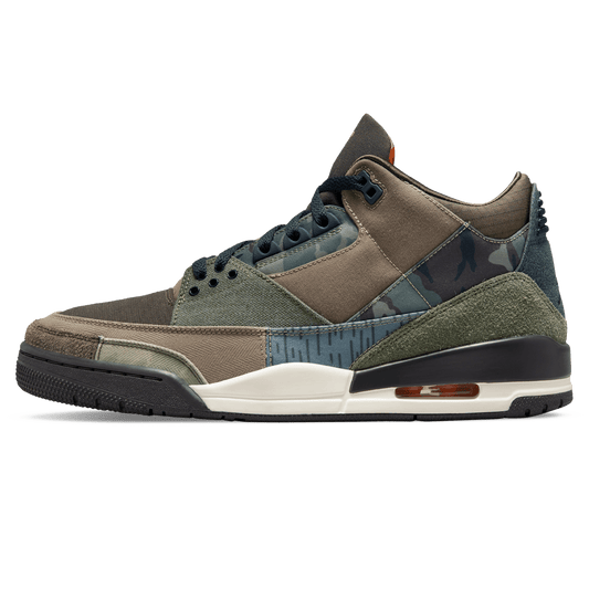 Air Jordan 3 Retro 'Patchwork' — UK 3 | EU 35.5 | US 3.5 — Front View