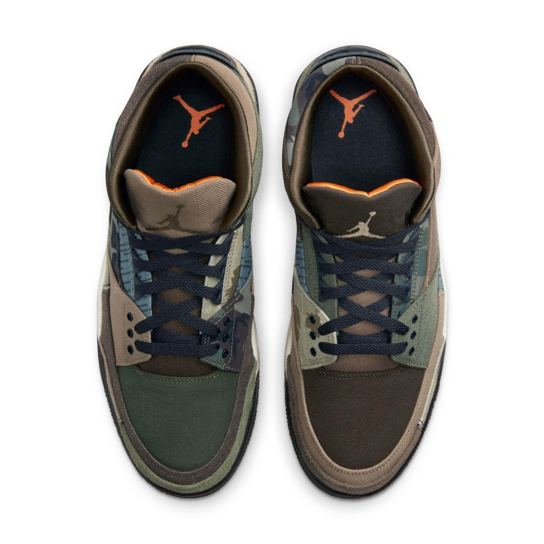 Air Jordan 3 Retro 'Patchwork' — UK 3 | EU 35.5 | US 3.5 — Back View