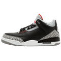 Air Jordan 3 Retro OG 'Black Cement' — UK 3 | EU 35.5 | US 3.5 — Front View