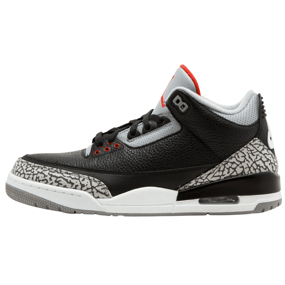 Air Jordan 3 Retro OG 'Black Cement' — UK 3 | EU 35.5 | US 3.5 — Front View
