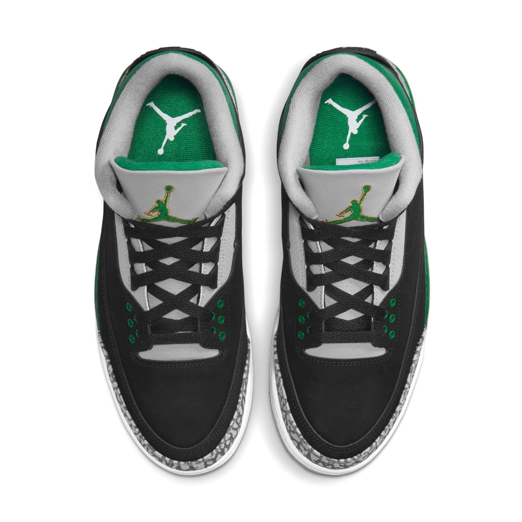 Air Jordan 3 Retro 'Pine Green' — UK 3 | EU 35.5 | US 3.5 — Back View