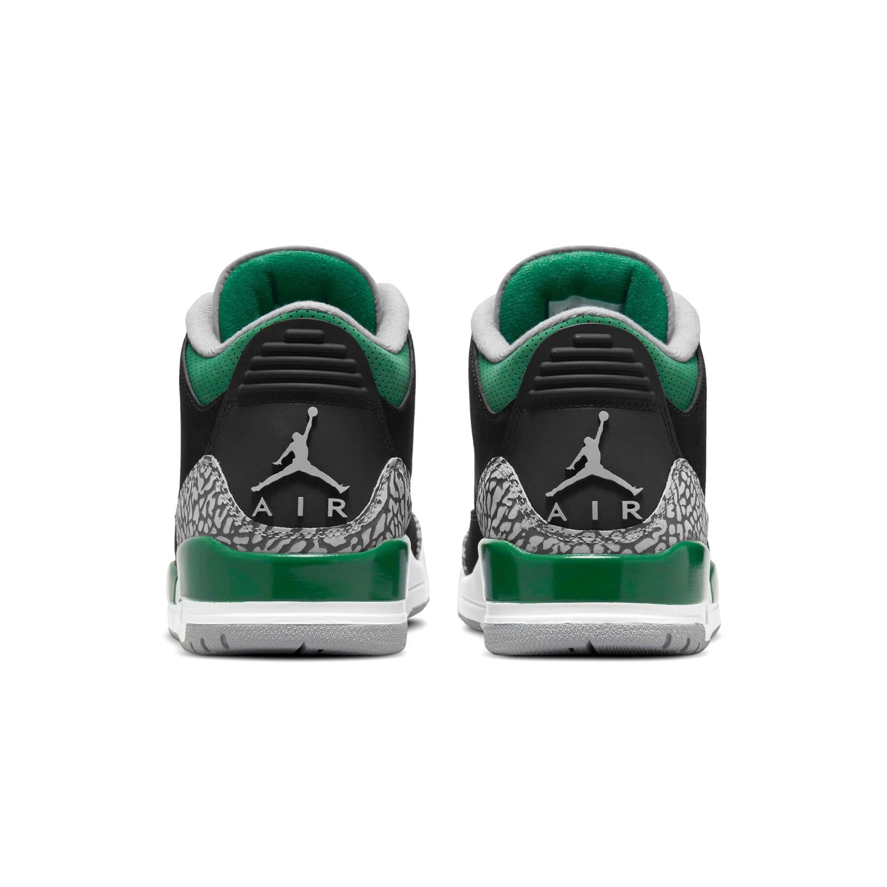 Air Jordan 3 Retro 'Pine Green' — UK 3 | EU 35.5 | US 3.5 — Top View