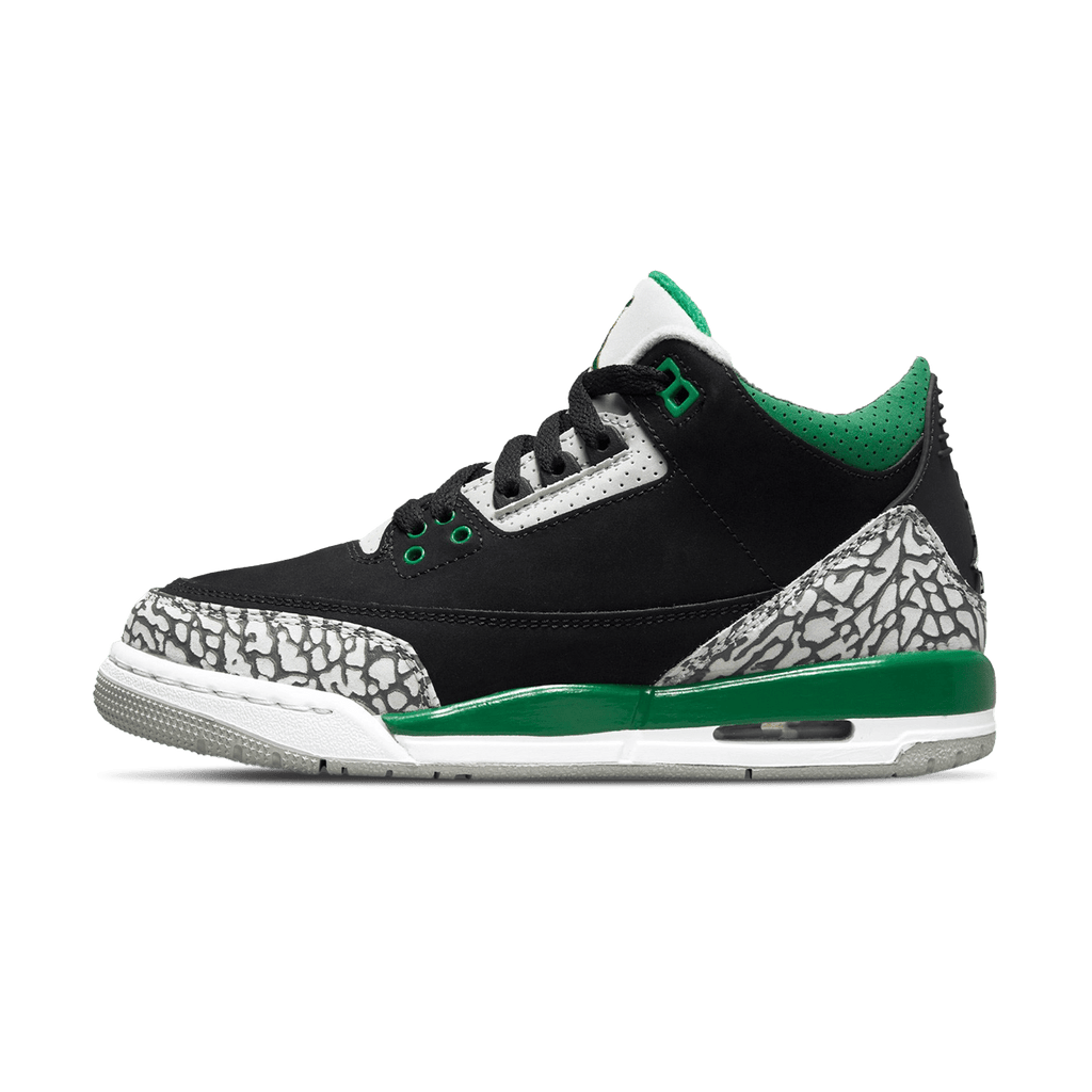 Air Jordan 3 Retro GS 'Pine Green' — UK 13.5 | EU 32 | US 1Y — Front View